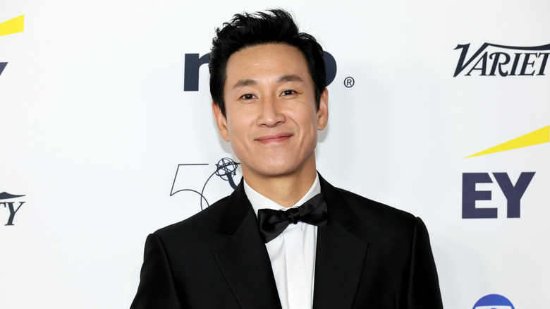 Lee Sun-kyun in a tuxedo