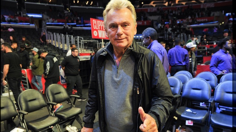 Pat Sajak thumbs-up 