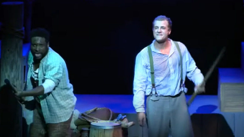 Paul Teal in a production of "The Adventures of Huckleberry Finn"