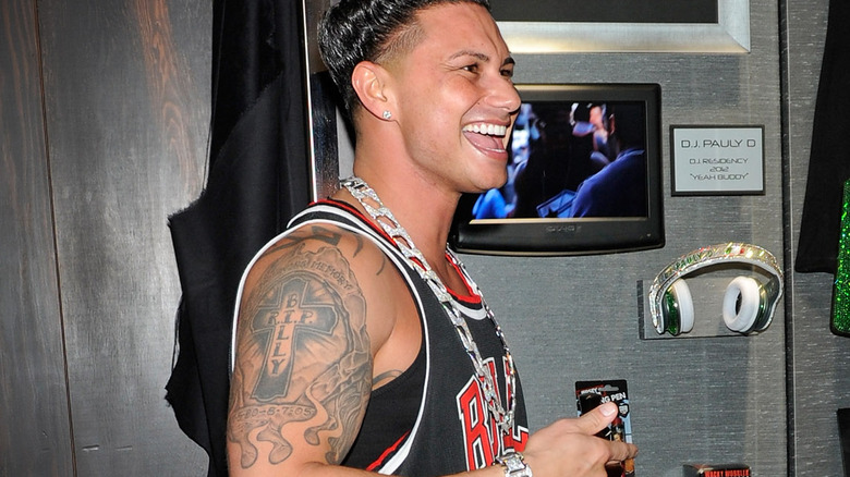 Pauly D's RIP Billy tattoo