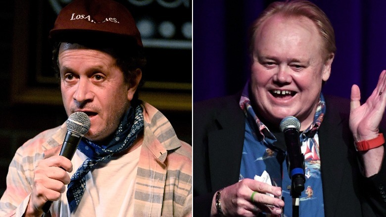 Pauly Shore (left) and Louie Anderson (right) 