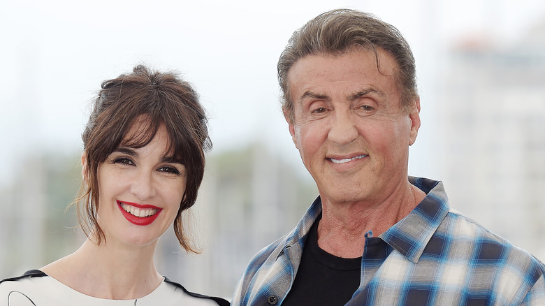 Paz Vega and Sylvester Stallone