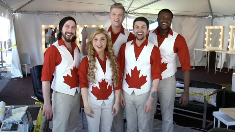 Pentatonix in Pitch Perfect 2