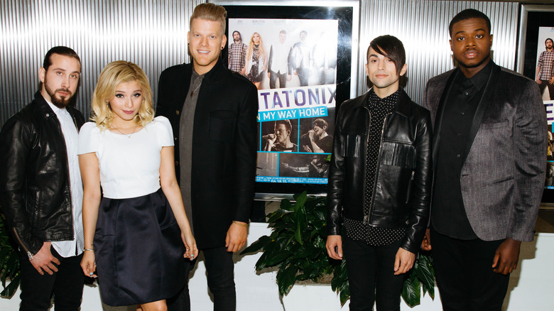 Pentatonix at premiere of documentary