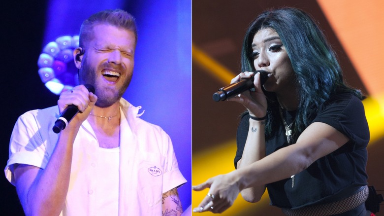 Scott Hoying and Kirstin Maldonado singing solo