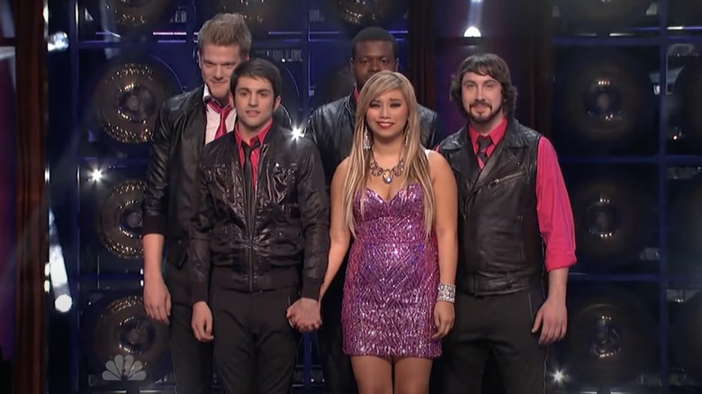 Pentatonix during The Sing-Off