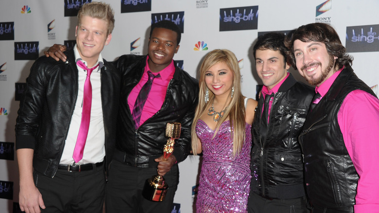 Pentatonix at the finale of The Sing-Off