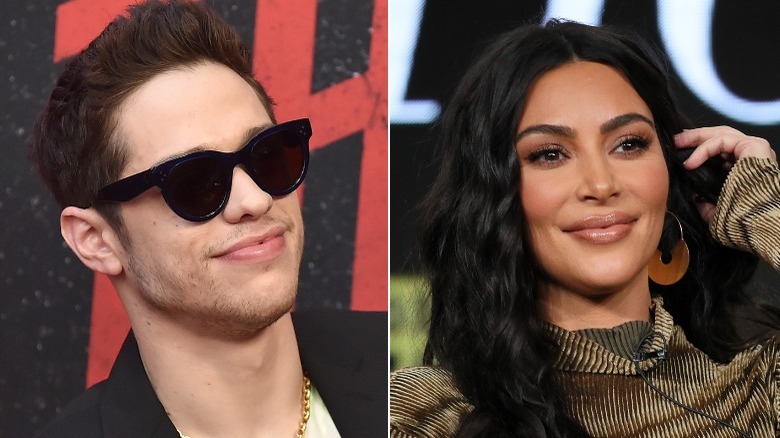 Pete Davidson and Kim Kardashian