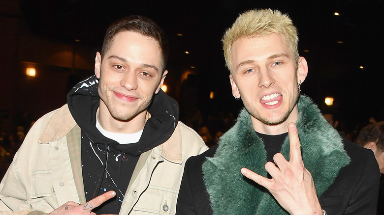 Pete Davidson and Machine Gun Kelly together