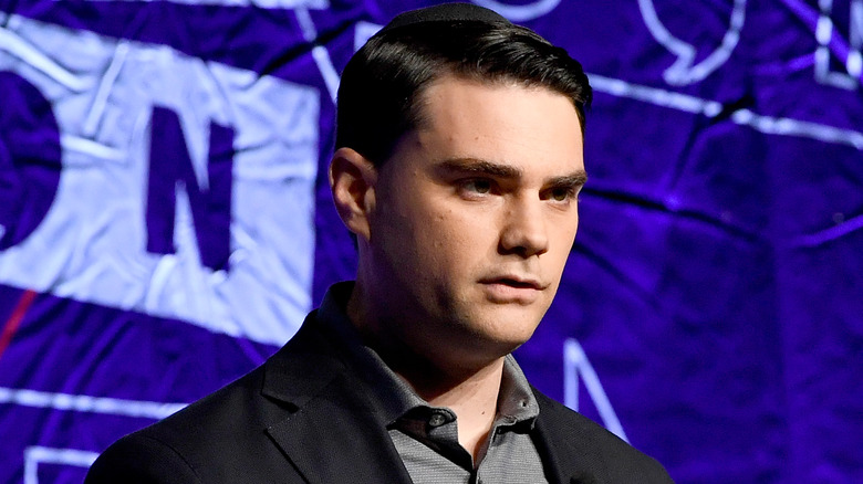 Ben Shapiro speaking at event