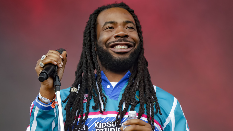 DRAM performing at the Pitchfork Music Festival in 2018