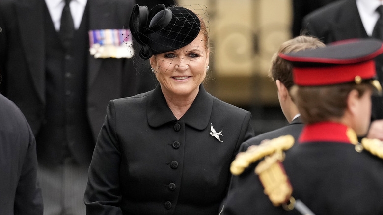 Sarah Ferguson smiling