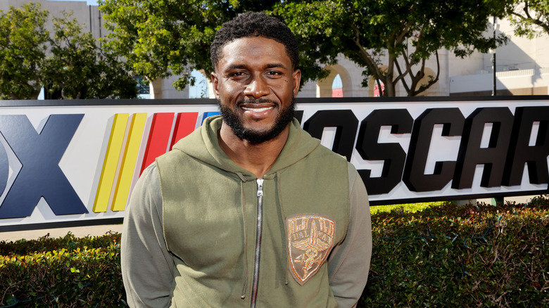 Reggie Bush smiling