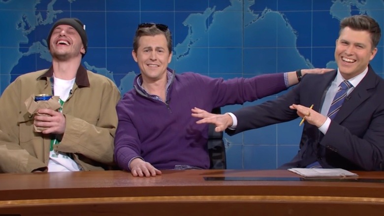 Pete Davidson, Alex Moffat, and Colin Jost on Wer