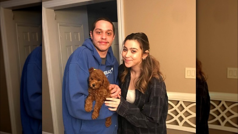 Pete Davidson, his sister, and his former dog Henry