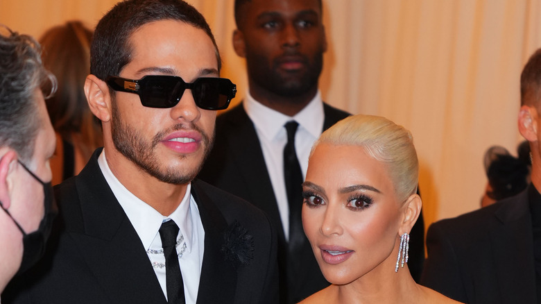 Kim Kardashian Pete Davidson Met Gala 