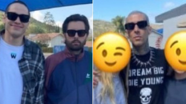 Pete Davidson, Scott Disick and Travis Barker being best buddies