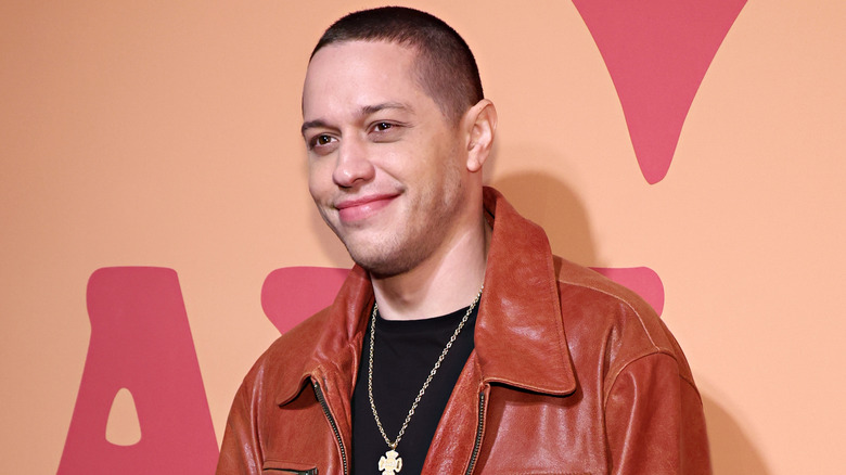 Pete Davidson smiling