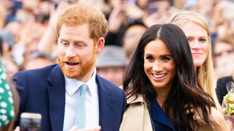 Prince Harry and Meghan Markle together