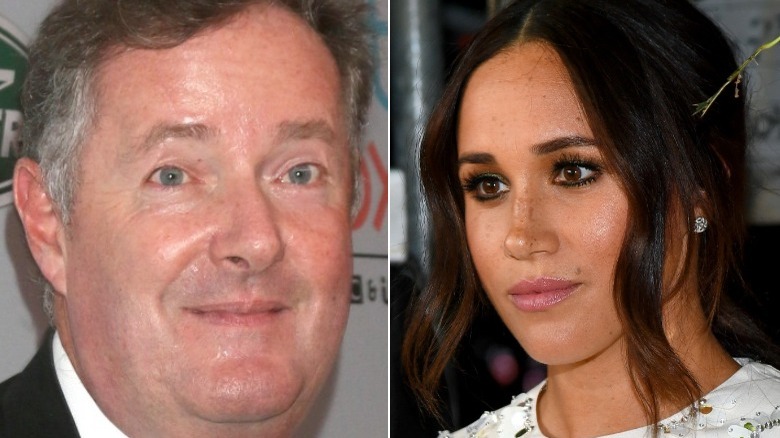 Piers Morgan and Meghan Markle