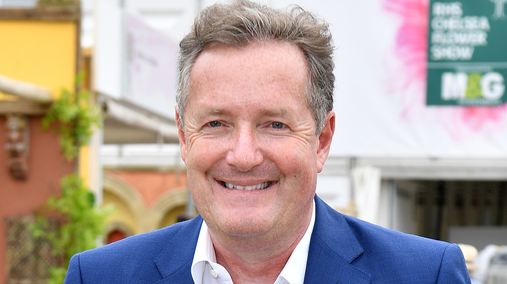 Piers Morgan smiling