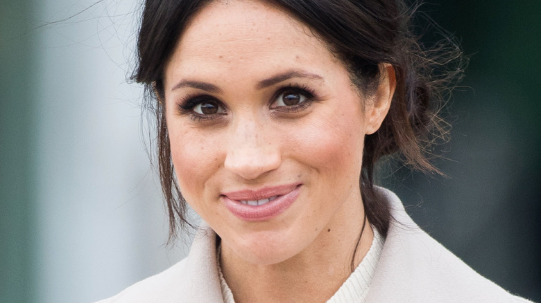 Meghan Markle smiling