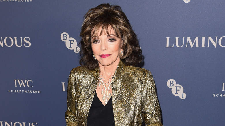 Dame Joan Collins at the Luminous Gala 2019