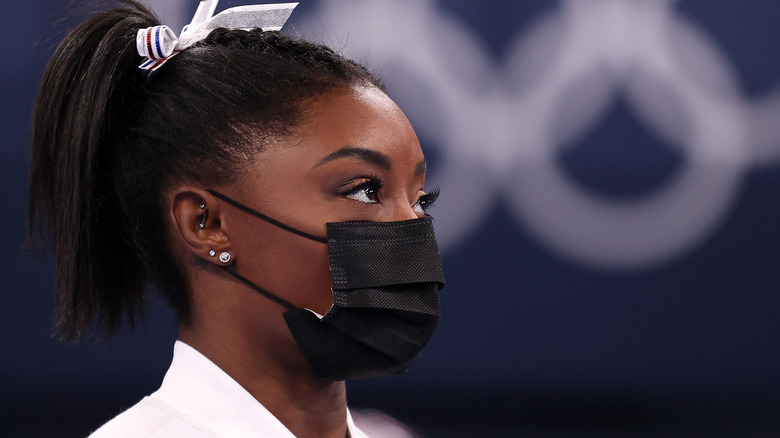 Simone Biles at Tokyo Olympics 