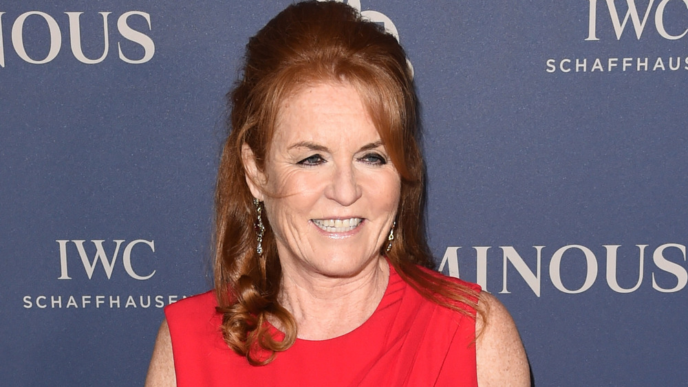 Sarah Ferguson smiling