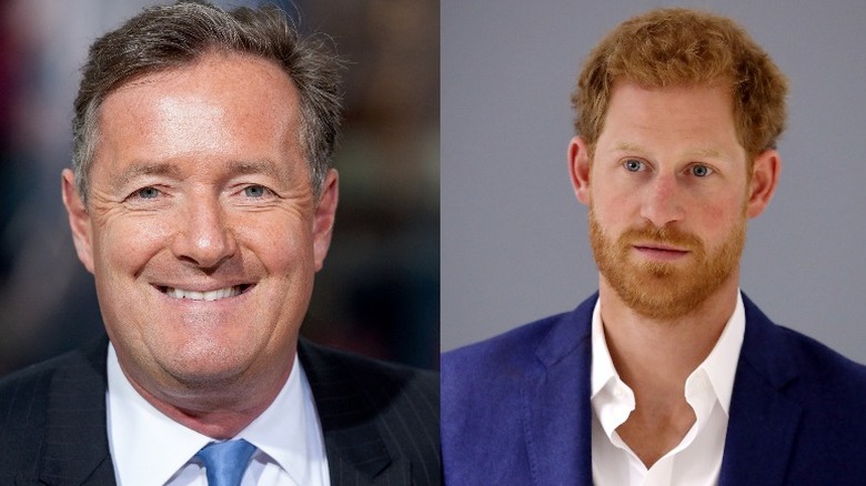 Piers Morgan and Prince Harry