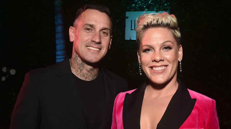 Pink and Carey Hart