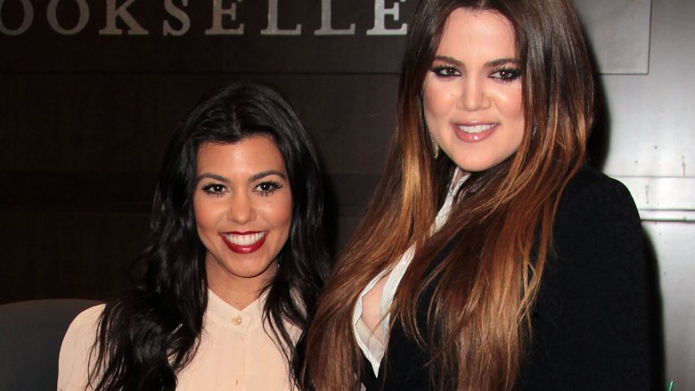 Kourtney and Khloe Kardashian