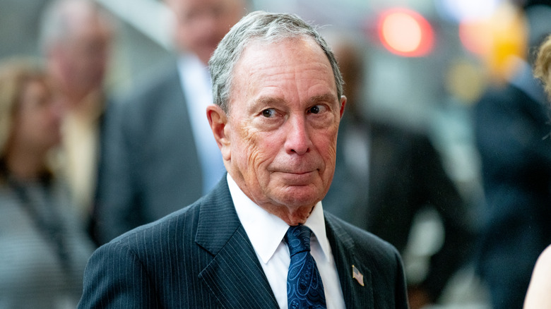 Michael Bloomberg speaking