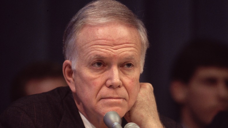 Bob Packwood at microphone