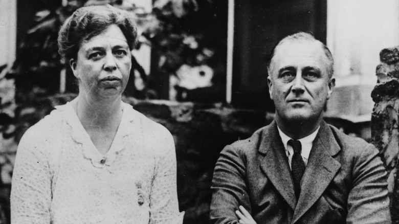 Franklin D. Roosevelt with Eleanor Roosevelt