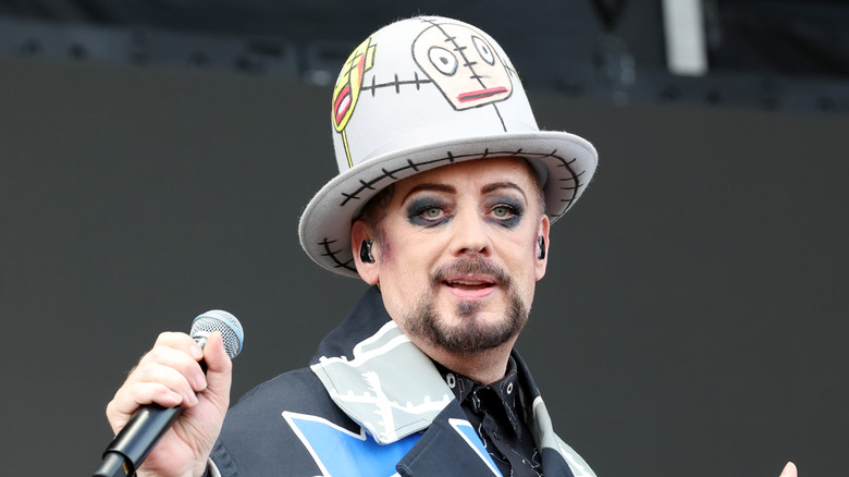 Boy George singing