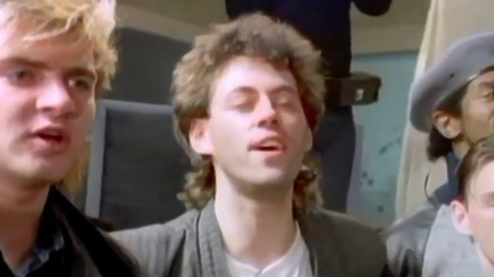 Bob Geldof in "Do They Know It's Christmas"