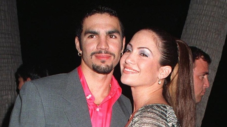 Jennifer Lopez snuggles in for photo with Ojani Noa