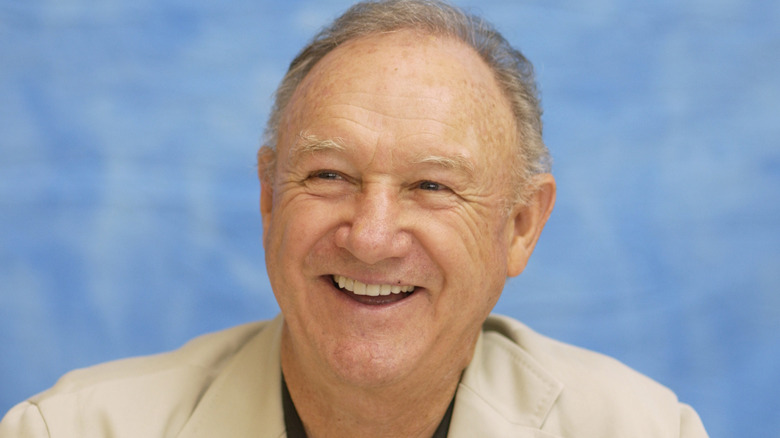 Gene Hackman smiling