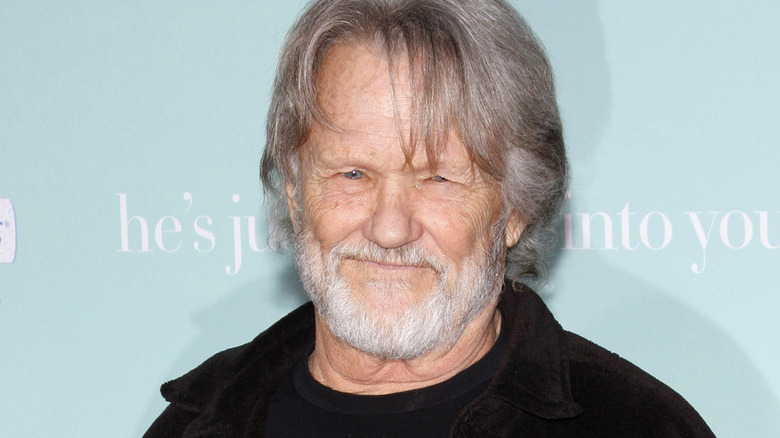 Kris Kristofferson smiling in close-up