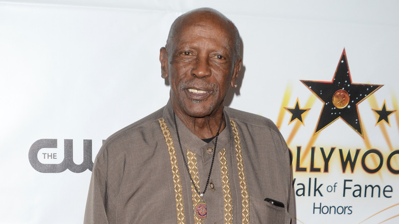 Louis Gossett Jr. smiling at red carpet event