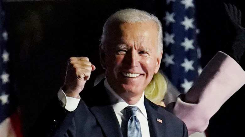 Happy Joe Biden