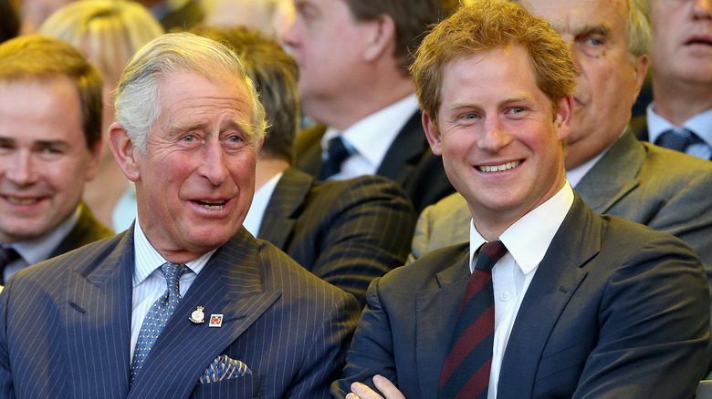 Prince Charles and Prince Harry