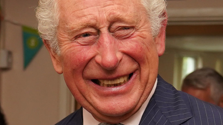 Prince Charles laughing