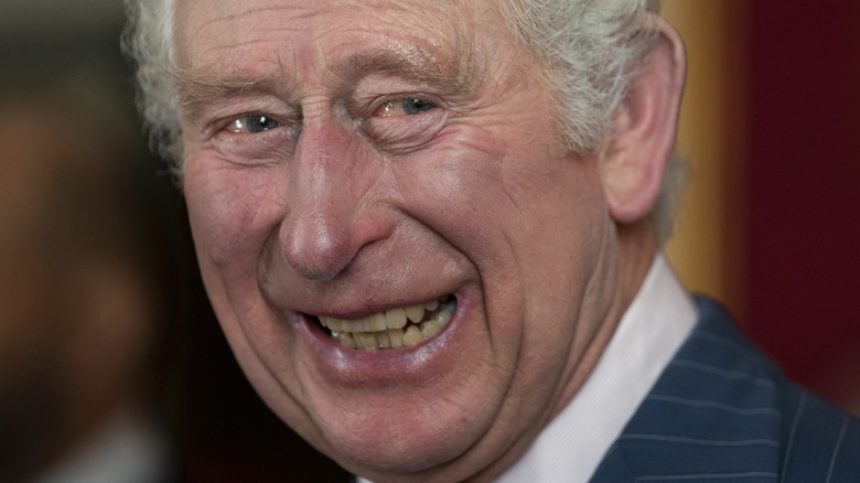 Prince Charles smiling