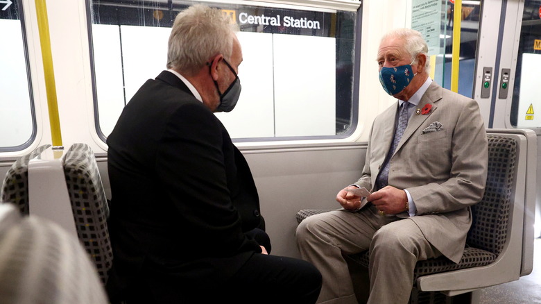 Prince Charles on the Metro