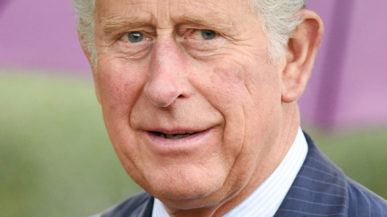 Prince Charles posing