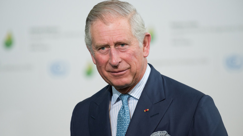 Prince Charles posing