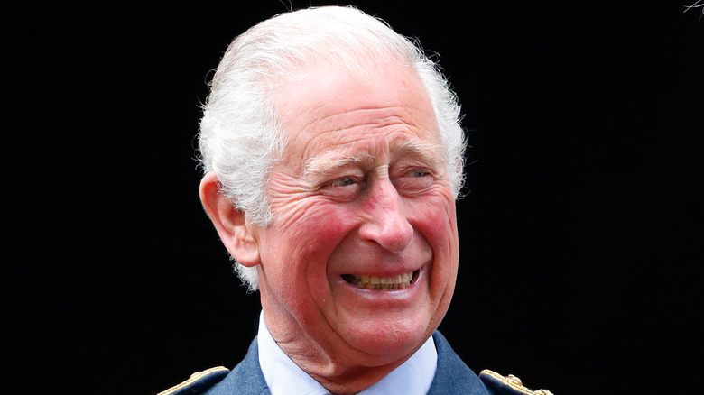 Prince Charles laughing