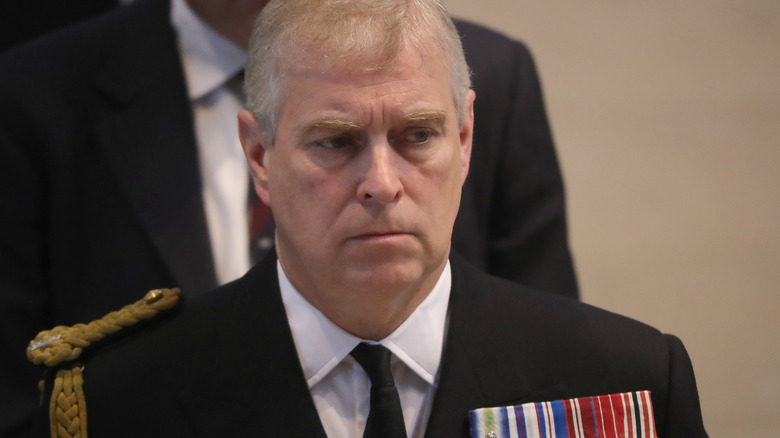 Prince Andrew at event 